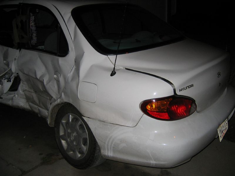 car that light was on in